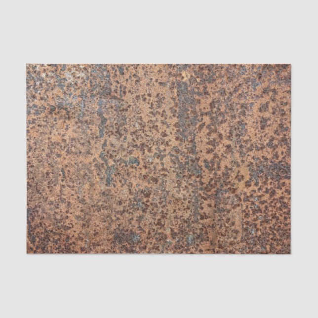 Braunes rostes Korrosionsmuster 2 Seidenpapier (Vorderseite)