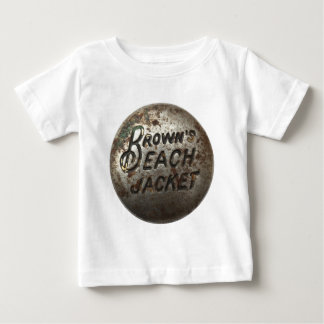 Braunes Strandjacke Baby T-shirt