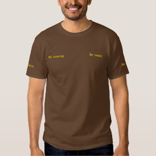 Braunes T-Shirt