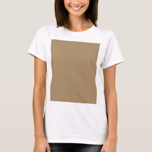 Braunes T-Shirt für Damen mit individuellem Design
