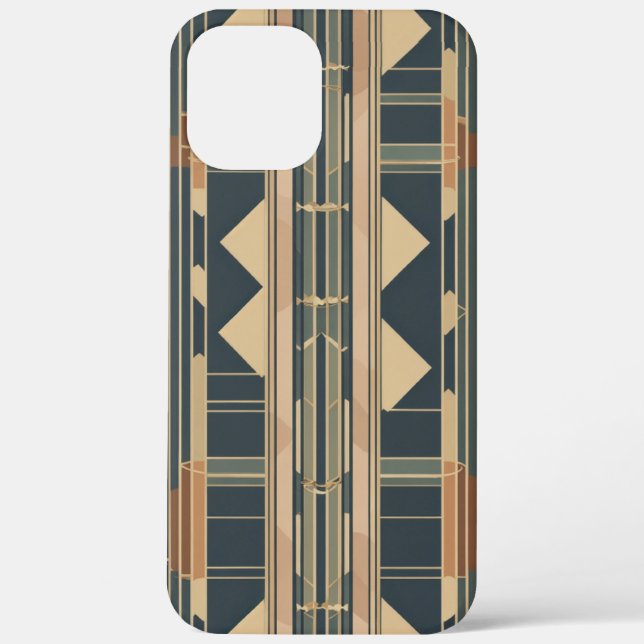 braunes, weiches Quadrat Case-Mate iPhone Hülle (Rückseite)
