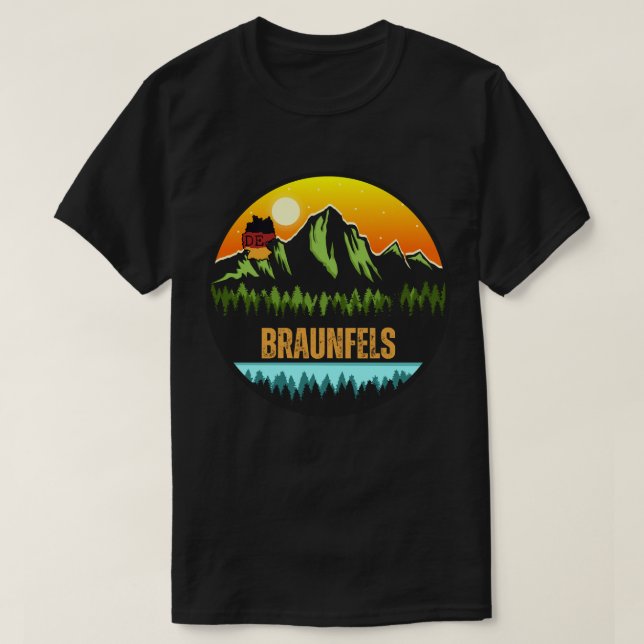 Braunfels, Deutschland T-Shirt (Design vorne)