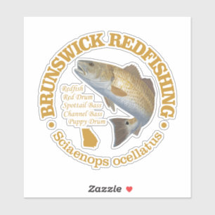 Braunfisch Aufkleber