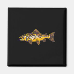Braunforellen-Angeln Fly-Fishing im Freien und Nat Magnet