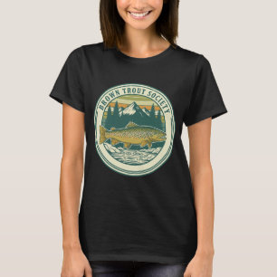 BRAUNFORELLEN-GESELLSCHAFT KUNST T-Shirt