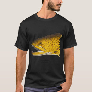Braunforellenkopf-Malerei 2 T-Shirt
