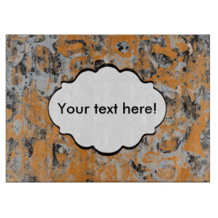 Braungraue Textur Schneidebrett