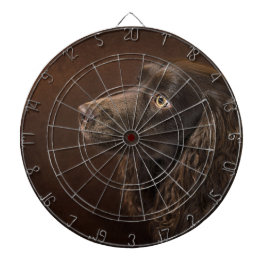 Braunhaarhund Dartscheibe