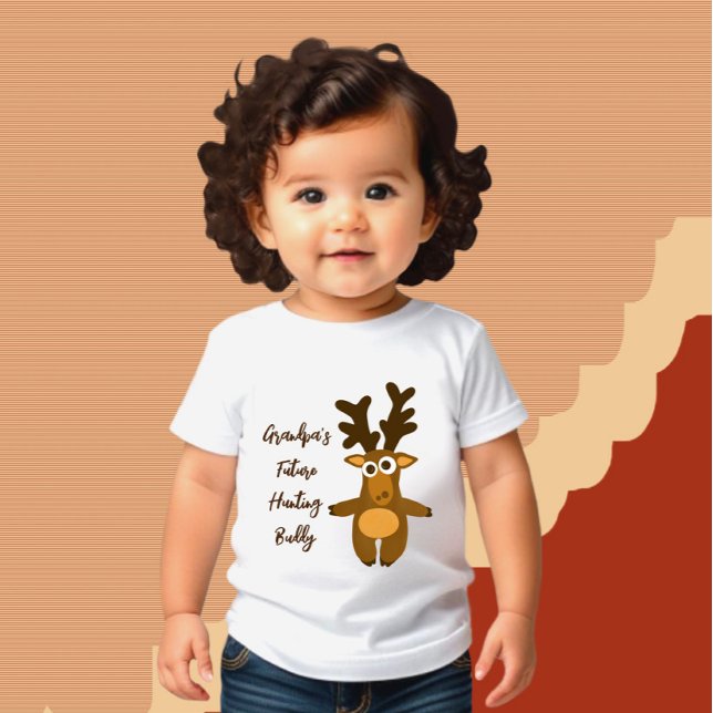 Braunhirsche Baby T-shirt (Von Creator hochgeladen)