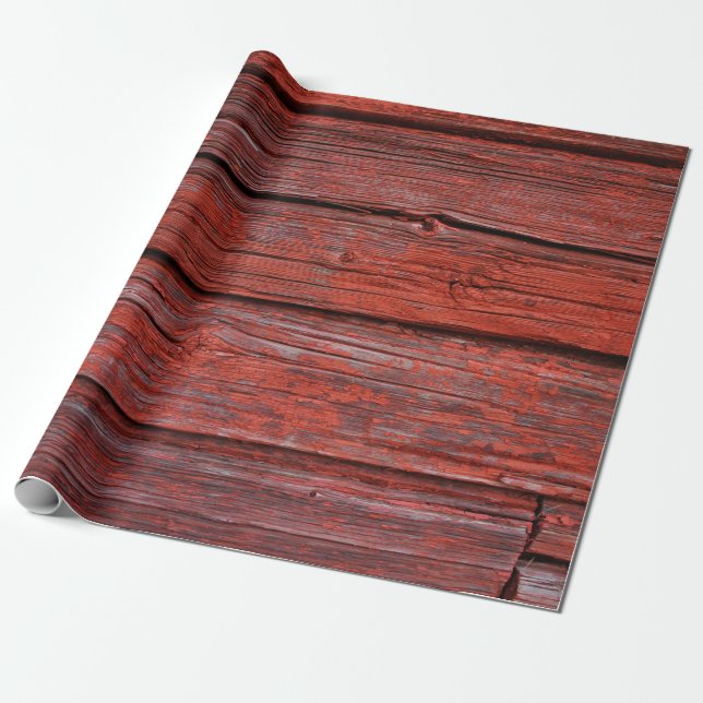 Braunholzplättchen Geschenkpapier (Ungerollt)