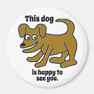 Braunhund Magnet