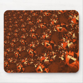 Braunkorallenblüte und ähnlich geprägt mousepad