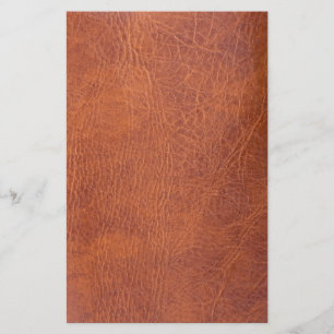 Braunleder Briefpapier