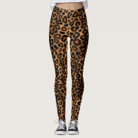 Braunleopard Tierhaut