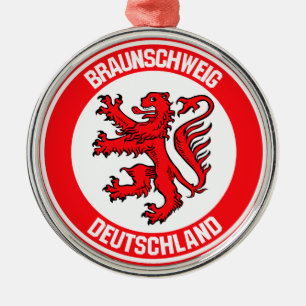 Braunschweiger RundEmblem Ornament Aus Metall