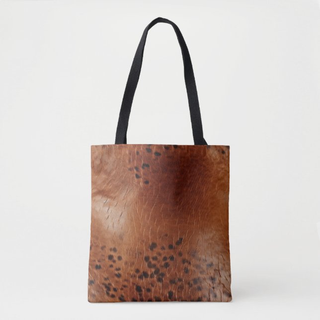 Brauntierdruck Tasche (Vorderseite)