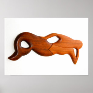 Bräunungs-Meerjungfrau Poster