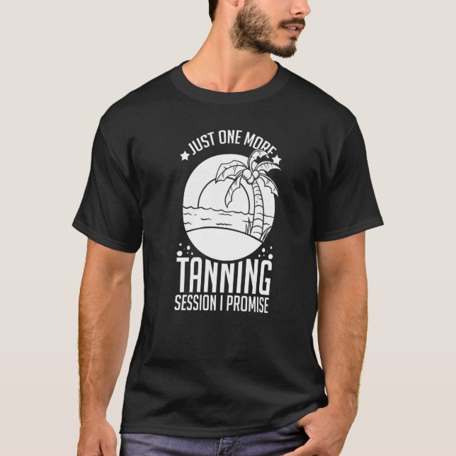 Bräunungsbecken Tan Spray Salon Quotes Indoor Sun  T-Shirt (Vorderseite)