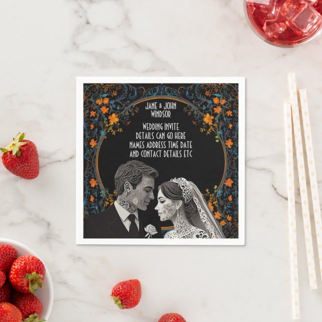 Bräunungsklassiker Serviette (Beispiel)