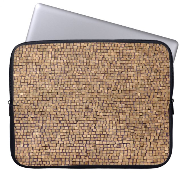 Braunziegelblock Laptopschutzhülle (Vorderseite)