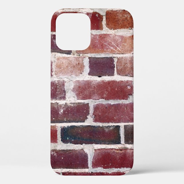 Braunziegelmauer Case-Mate iPhone Hülle (Rückseite)