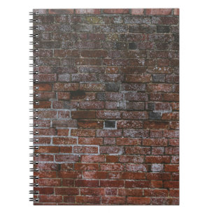 Braunziegelmauer Notizblock