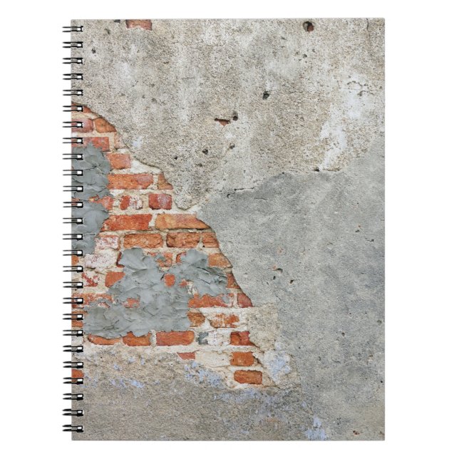 Braunziegelmauer Notizblock (Vorderseite)