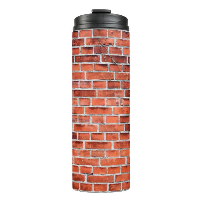 Braunziegelmauer Thermosbecher (Vorderseite)