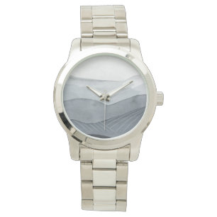 Brausendes graues Tal Armbanduhr