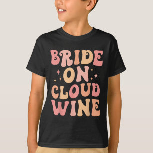 Braut auf Weinwolken Junggesellinnenabschied Crew T-Shirt