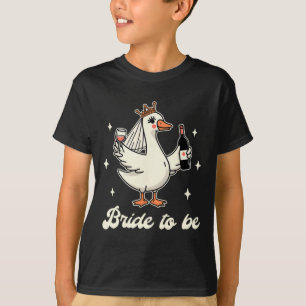 Braut Babe Junggesellinnenabschied Hochzeit Albern T-Shirt