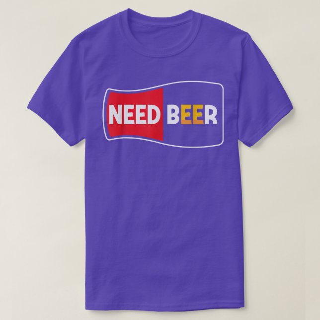 Braut Bier, Tag, Alkoholisches Bier  T-Shirt (Design vorne)