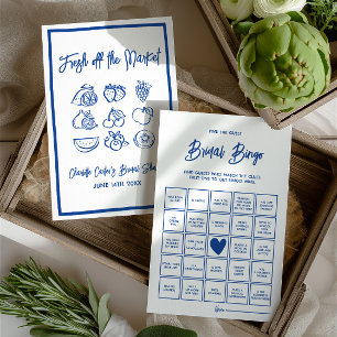 Braut-Bingo Finde den Gast Brautdusche-Spiel