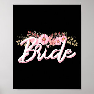 Braut Bräutigam Hochzeit Bräutigam passend vorbere Poster