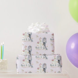 Braut & Bräutigam Hochzeitskleid Geschenkpapier