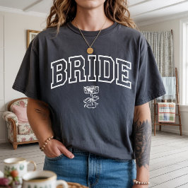 Braut & Brautjungfer passende Hemden für die Hochz T-Shirt
