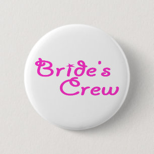Braut-Crew Button