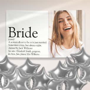 Braut Definition Foto Junggesellinnenabschied Hoch Banner