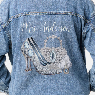 Braut-Denim-Jacke Jeansjacke