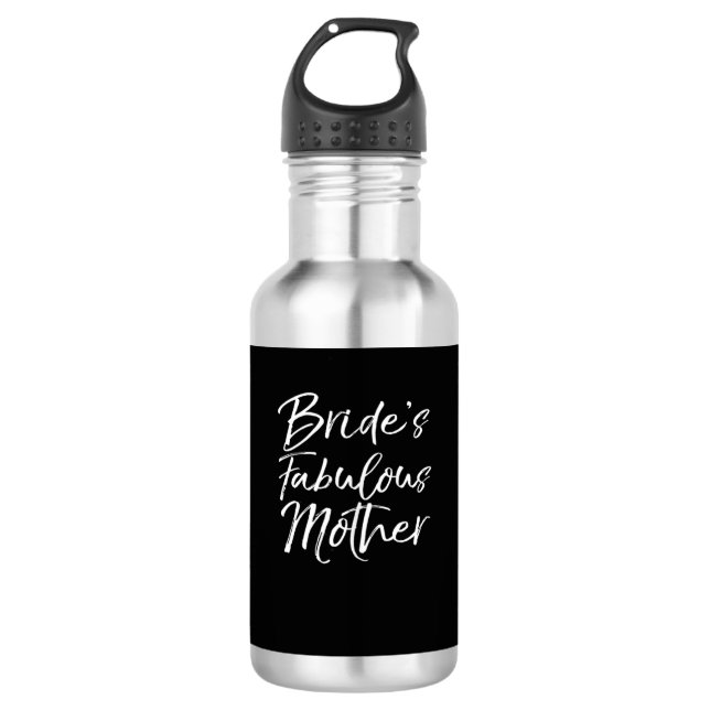 Braut Edelstahlflasche (Vorderseite)