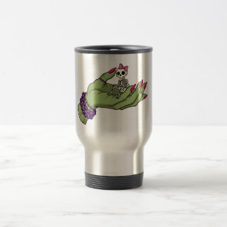 Braut Frankenstein Hand mit Skeleton Bow | Got Reisebecher