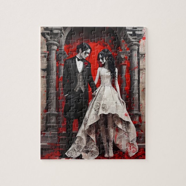 Braut & Groom Goths (Vertikal)