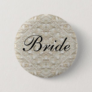 Braut Hochzeitlace antike Button