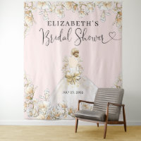 Braut Hochzeitsgown Blumenrot Rosa Brautparty