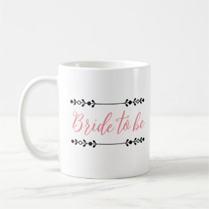 Braut-in-Bald-Tasse – Eleganter personalisierter H Kaffeetasse