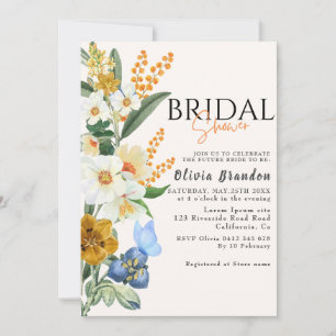 Braut in Bloom Spring Garden Blume Brautparty Einladung