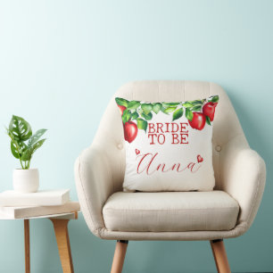 Braut in Rot Kissen