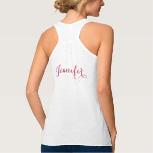 Braut Individueller Name Junggesellinnen-Abschied  Tank Top