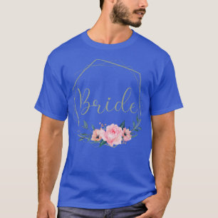 Braut Junggesellenparty Rosenblüte Braut  T-Shirt