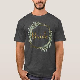Braut Junggesellinnenabschied Eukalyptus Kranz Bra T-Shirt